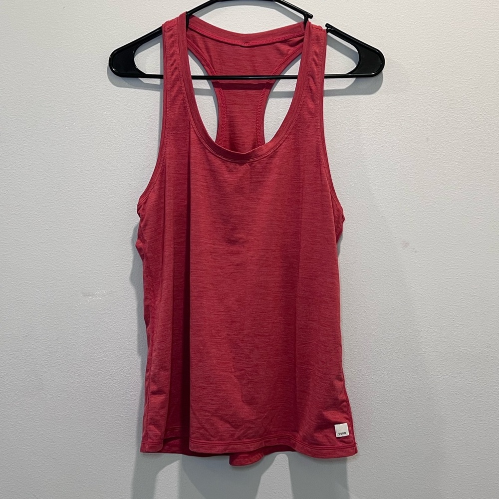 Vuori Red Lux Performance Racerback Tank